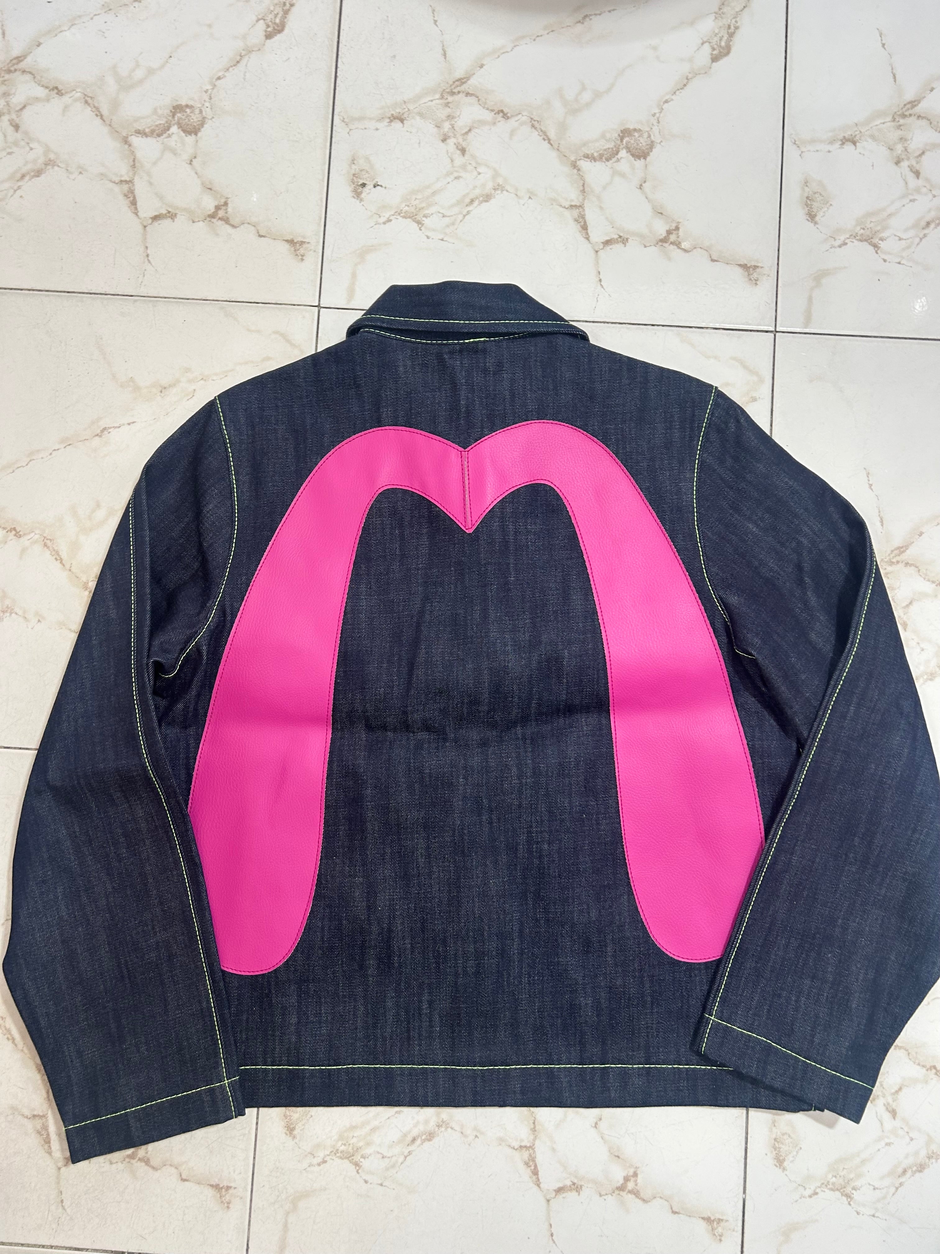 PURPLE REWORK DENIM JACKET
