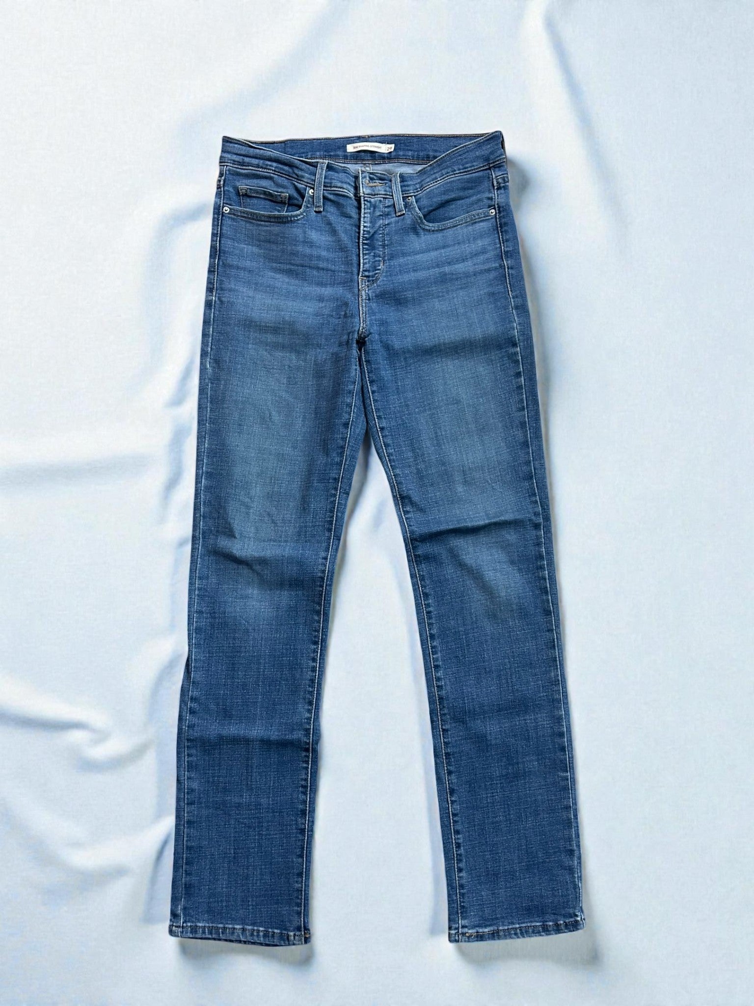 Jeans Levi’s 314 Shaping Straight Vintage – Denim Blu – Taglia IT 43 (W29)