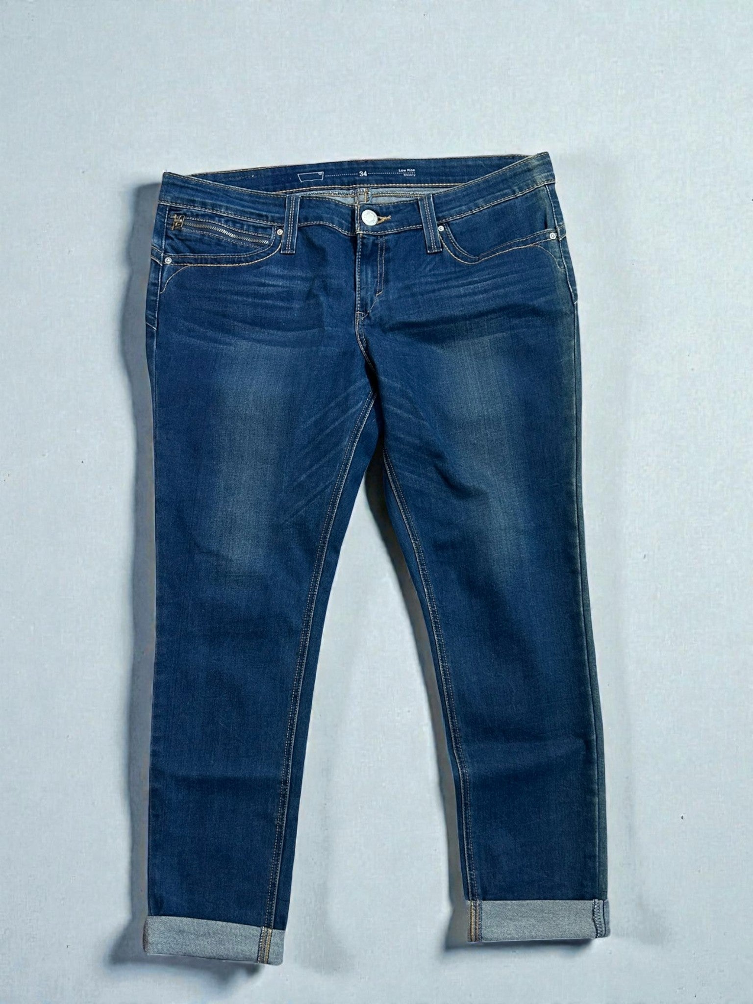 Jeans Levi’s Low Rise Skinny Vintage – Denim Blu – Taglia IT 48 (W34)