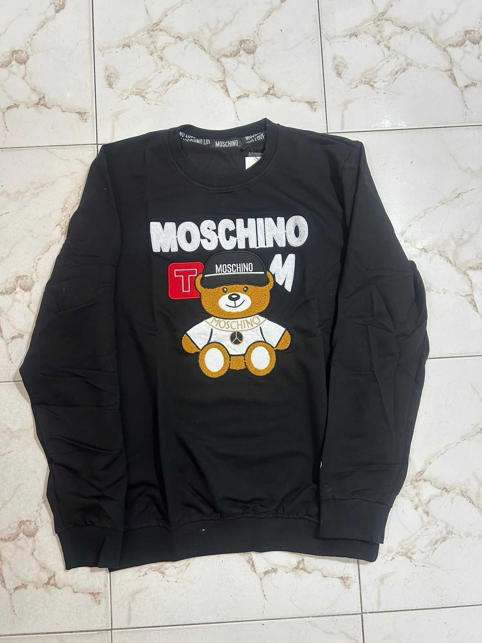 MOOD CREW NECK SWEATSHIRT M***SCHINO #3034