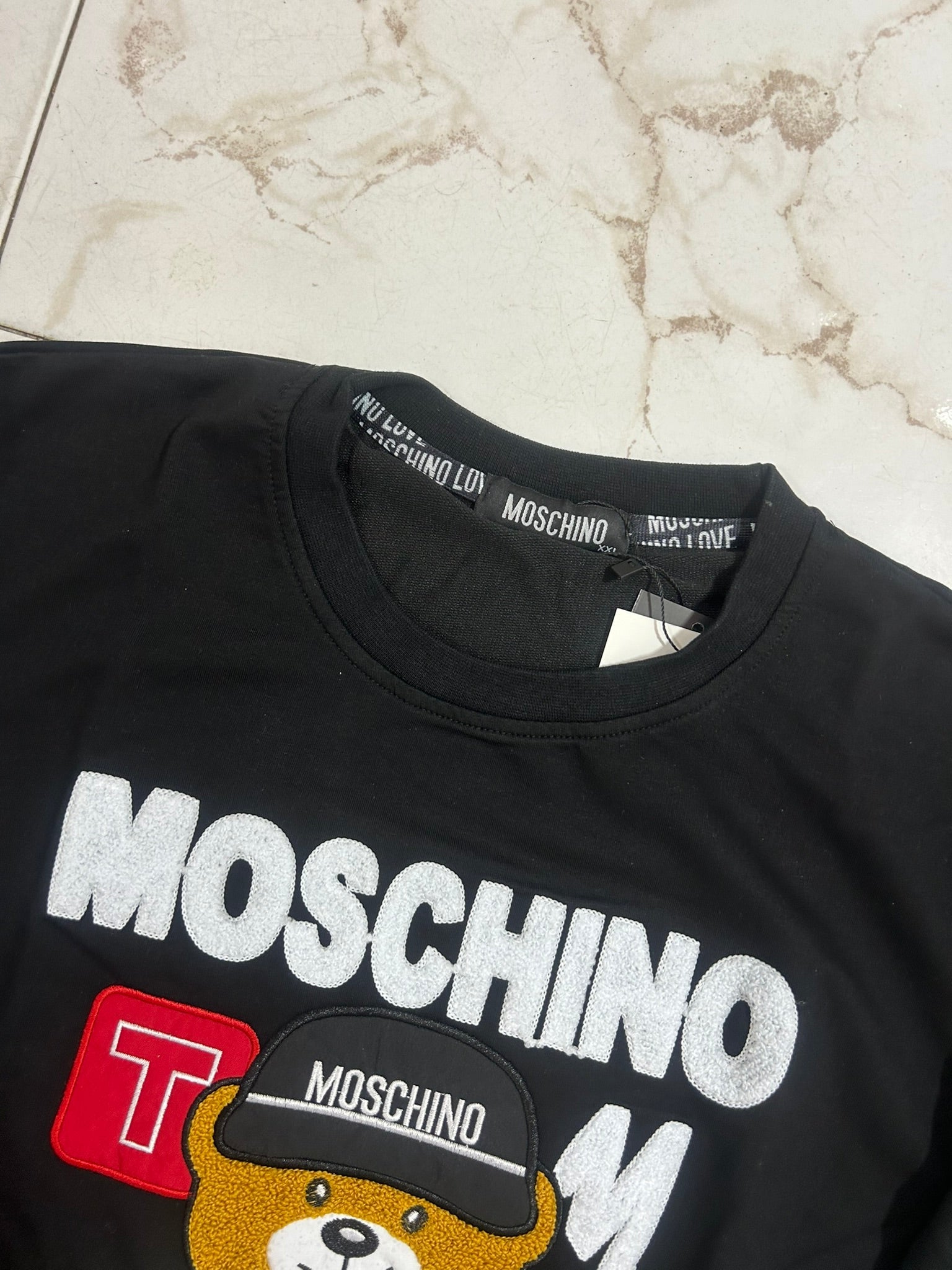 MOOD CREW NECK SWEATSHIRT M***SCHINO #3034