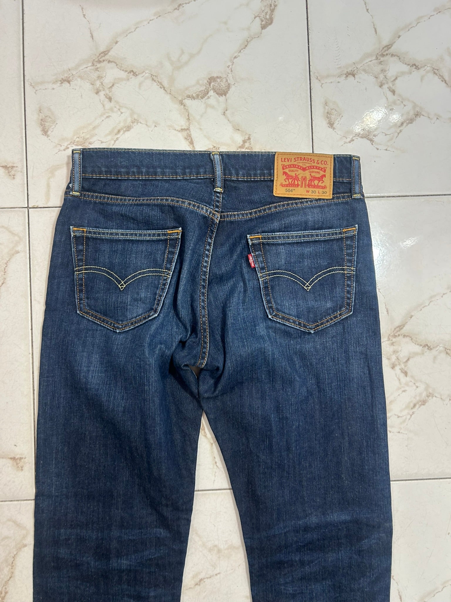 Jeans Levi’s 504 Vintage Blu – Tg IT 46 (W30 L30)
