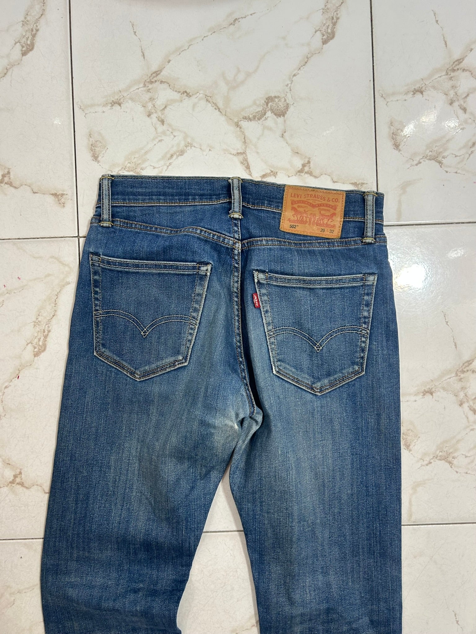 Jeans Levi’s 502 Vintage Blu – Tg IT 43 (W29 L32)