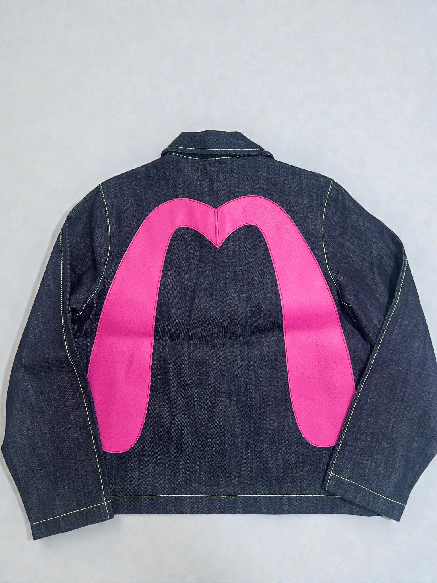 PURPLE REWORK DENIM JACKET