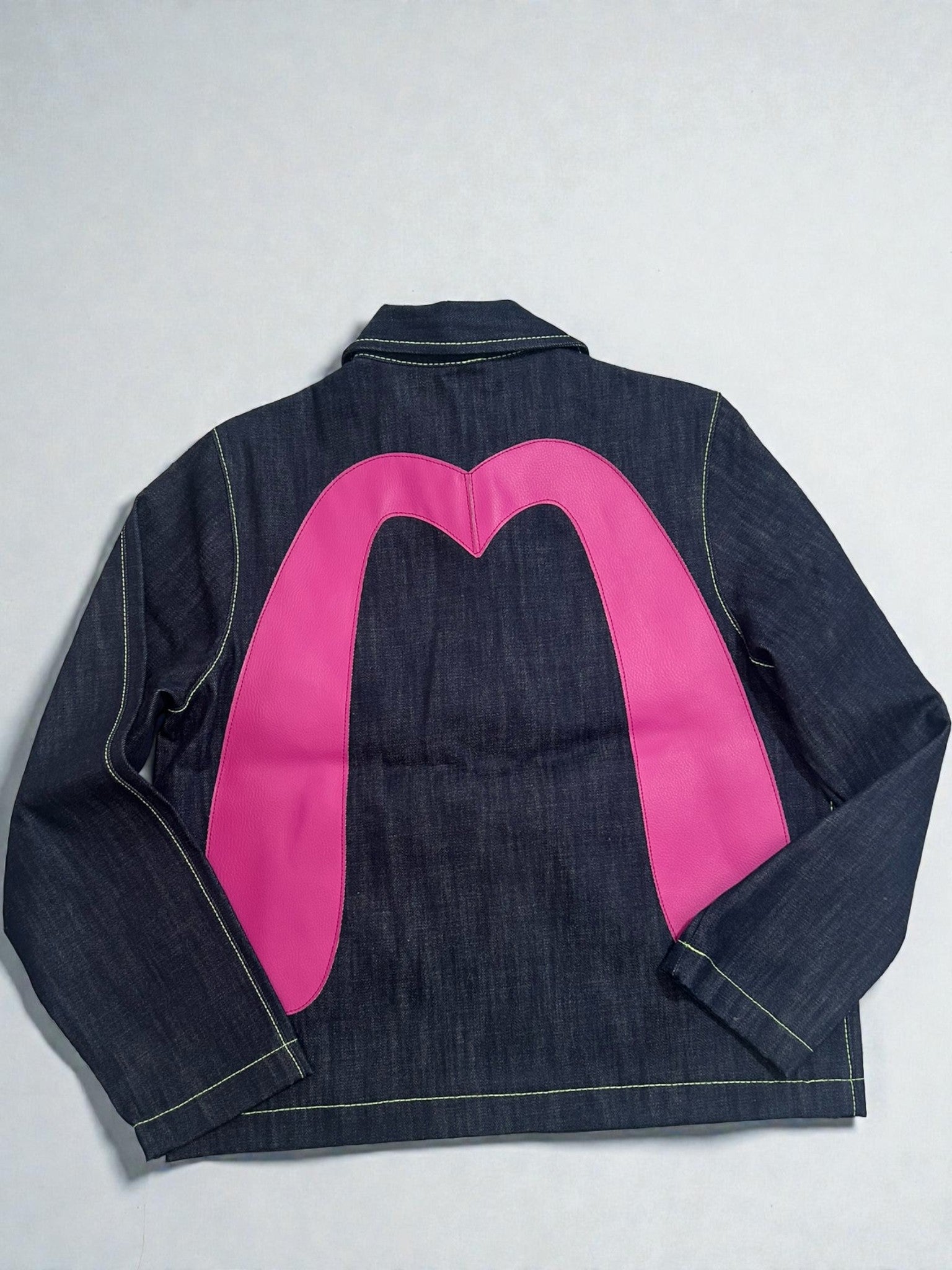 PURPLE REWORK DENIM JACKET