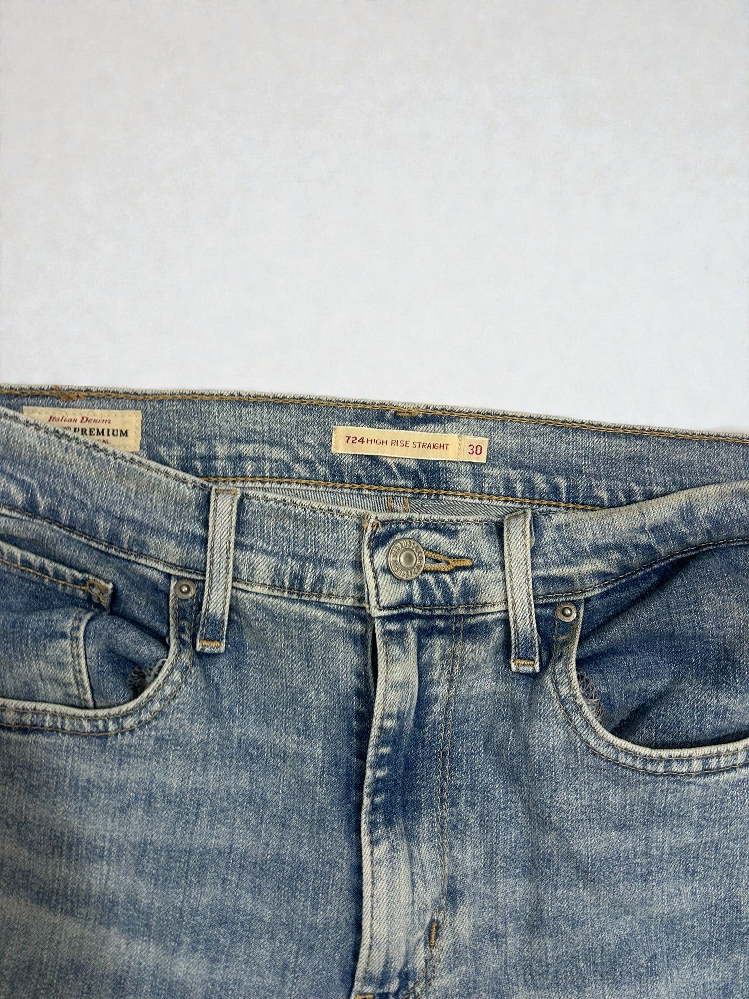 Levi’s 724 High Rise Straight – Taglia 44 IT