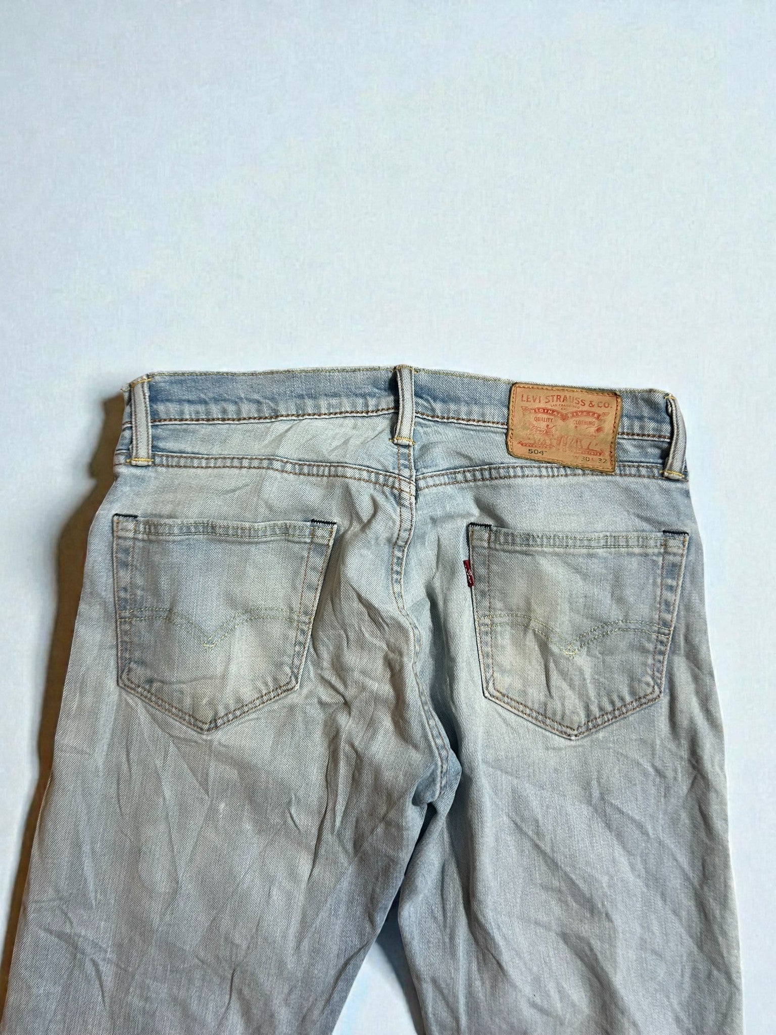 Jeans Levi’s 504 Vintage Blu Chiaro – Tg IT 46 (W30 L32)