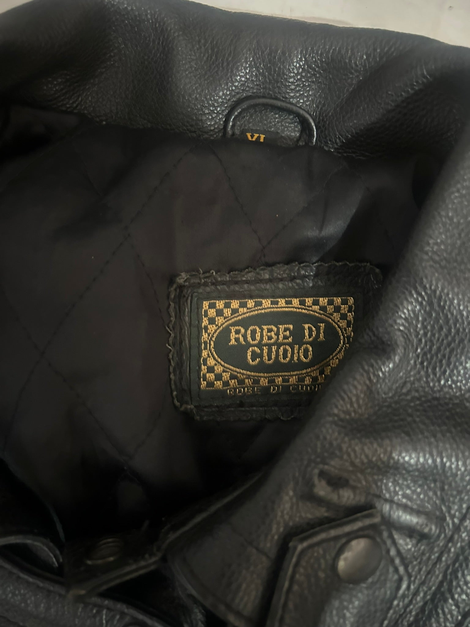 Giubbotto Vintage in Vera Pelle – Taglia XL