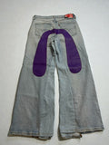 Jeans Levi’s Rework con Patch Viola in Pelle